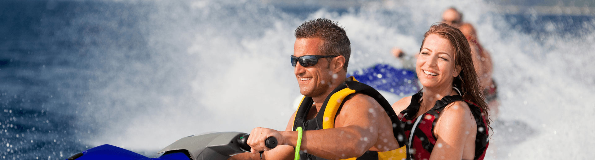 Jet skiing